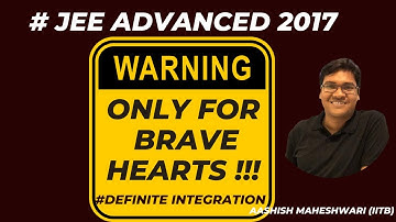 JEE Advanced 2017 (Paper 1) | Definite Integration
