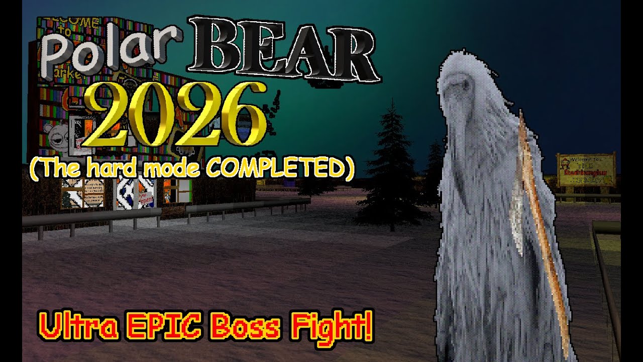 the 2026 polar bear incident (Hard Mode COMPLETED) l Baldi's Basics PLUS
