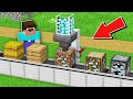 Minecraft NOOB vs PRO: WHY NOOB IMPLANT DIAMOND ORE IN ALL BLOCKS IN VILLAGE Challenge 100% trolling