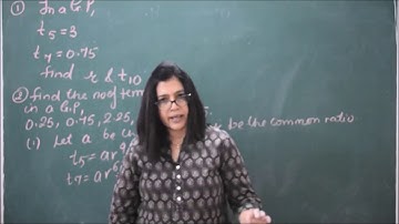 Maths-IB-XI-01-04,Introduction to Geometric Sequence,Pradeep Kshetrapal  channel