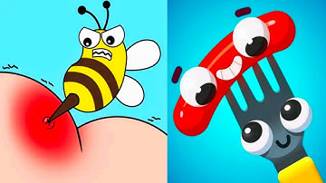 Tricky Brain Story Help Me vs ForkNSausage - All Levels Gameplay (Android,iOS) Part 1