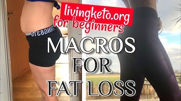 How To Calculate Macros For Fat Loss | Keto for Beginners
