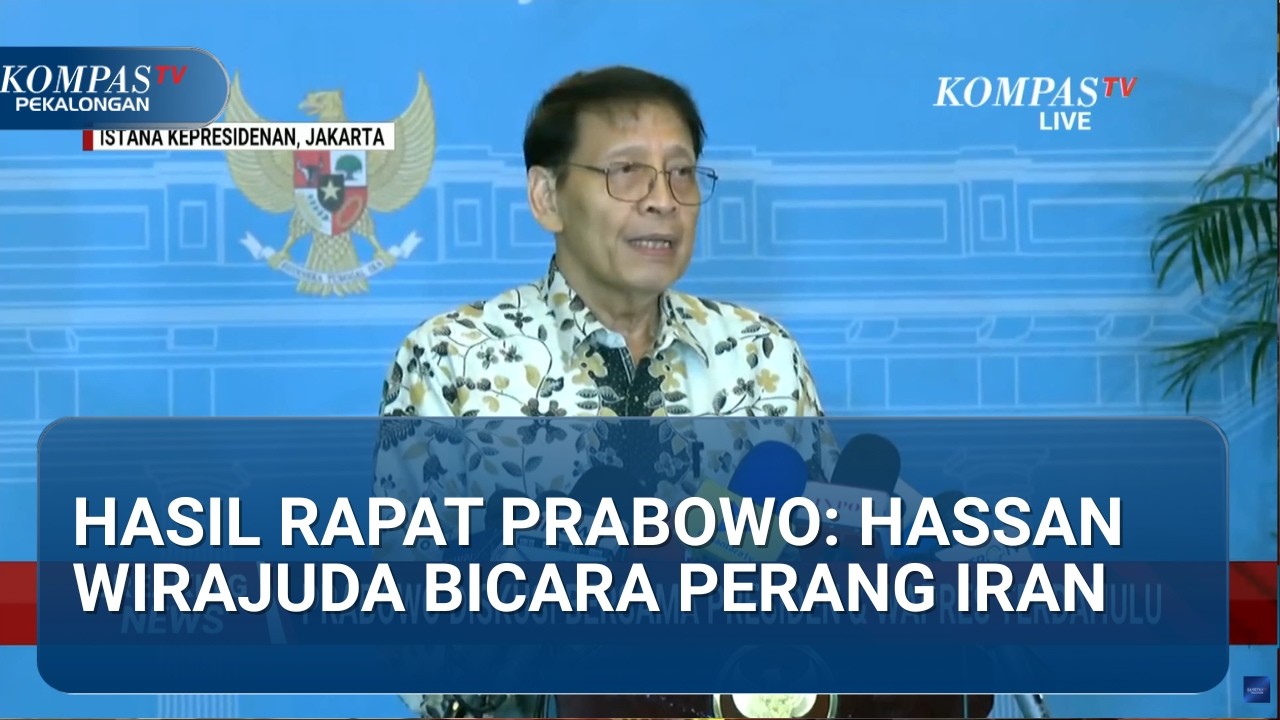 Indonesia Siap Keluar? Hassan Wirajuda Ungkap Isi Rapat Prabowo Soal Konflik Iran & BoP