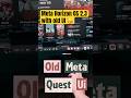 Wanna bring back the OLD Meta Quest UI🤩 ? U can and its REAL 🥳 #metaquest3