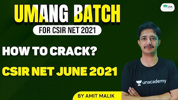 Morning Motivation | How to Crack  CSIR NET June 2021 | By Amit Malik