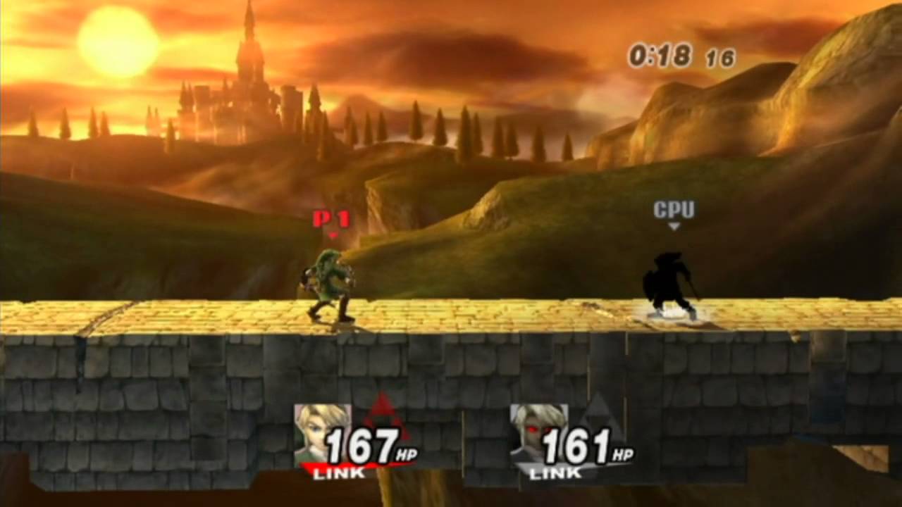 Super Smash Brothers Brawl - Event 18 - Dark Link Duel