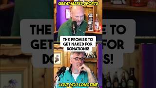 Raising money in the most chaotic way possible before kickoff! 🍻