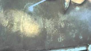 Earth Plaster Water test