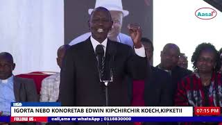 President Ruto Defends Economic Reforms, Vows to Lower Cost of Living.