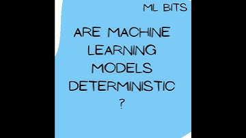 Are Machine Learning Models Deterministic