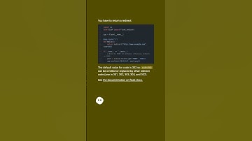 Redirecting to URL in Flask #shorts