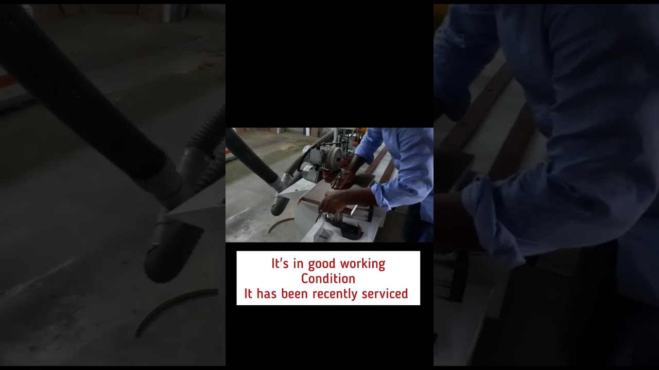 video Semi Automatic Edge Banding Machine