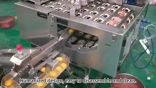 Video of Egg Shell, White and Yolk Separator Machine