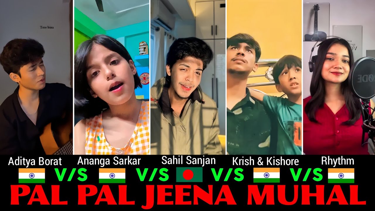 Pal Pal Jeena Muhal | Battle by Aditya Borat,Ananga Sarkar,Sahil Sanjan,Krish&Kishore,Rhythm B