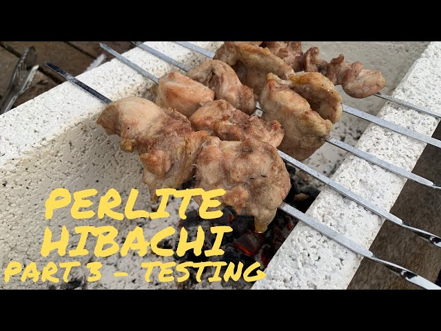 Perlite Hibachi - Chicken Yakitori (kind of)! - YouTube