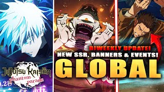 Global Biweekly Update Is Here New Ssrs, Banners & Events Jjk Phantom Parade
