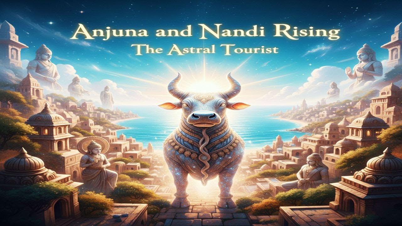 Anjuna and Nandi Rising 🪷🐂☀️