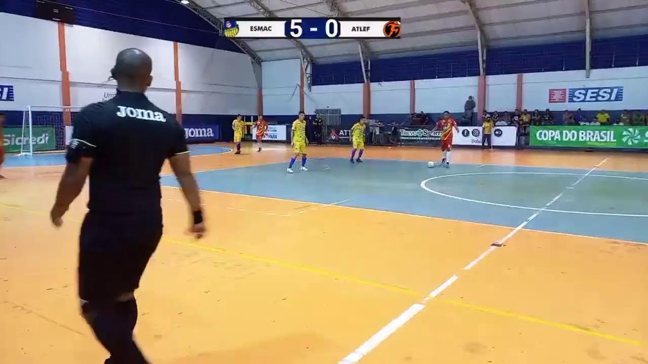 Esmac x Atlef - Copa do Brasil de Futsal masculino