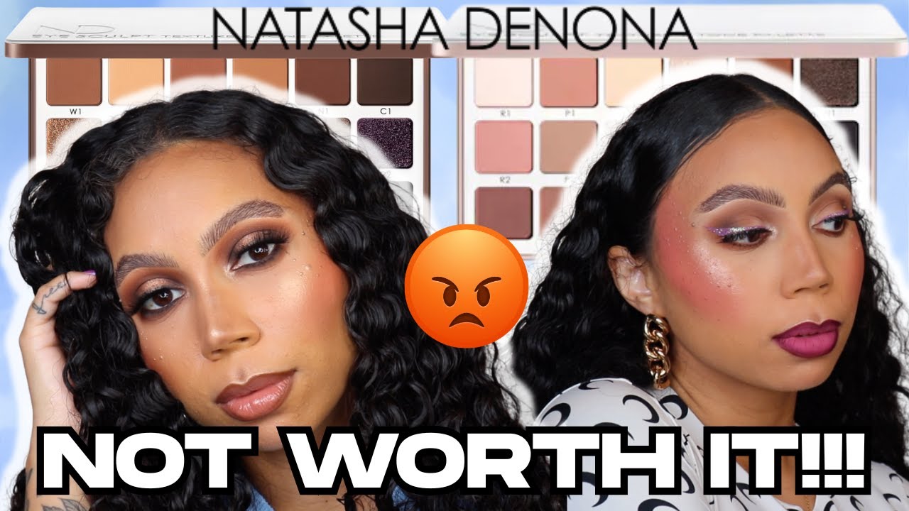 ОБЗОР ПАЛЕТОК ДЛЯ ТЕНИ ДЛЯ ГЛАЗ NATASHA DENONA! | KATIE DANGER