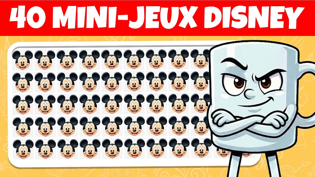 QUIZ DISNEY 🏆 Fais chauffer tes méninges avec tes personnage préférés 🧠
