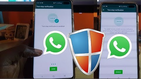 How to Enable Two Step Verification on Whatsapp