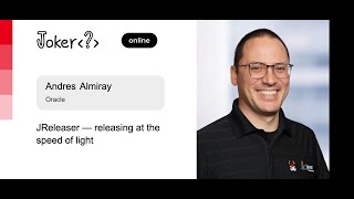 Andres Almiray — JReleaser — releasing at the speed of light