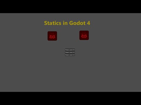 Godot Tutorial on Static Variables