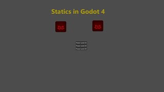 Godot Tutorial on Static Variables