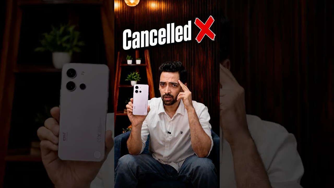 CMF India : Big Sad News 😢 #shorts