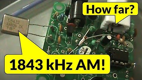 Pixie Hack Challenge: Pixie One Sixty (Pixie AM transmitter on 1.8 MHz)