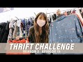 THRIFT WITH ME! Thrifting a FULL fall outfit - styling pieces for cute fall looks // by CHLOE WEN