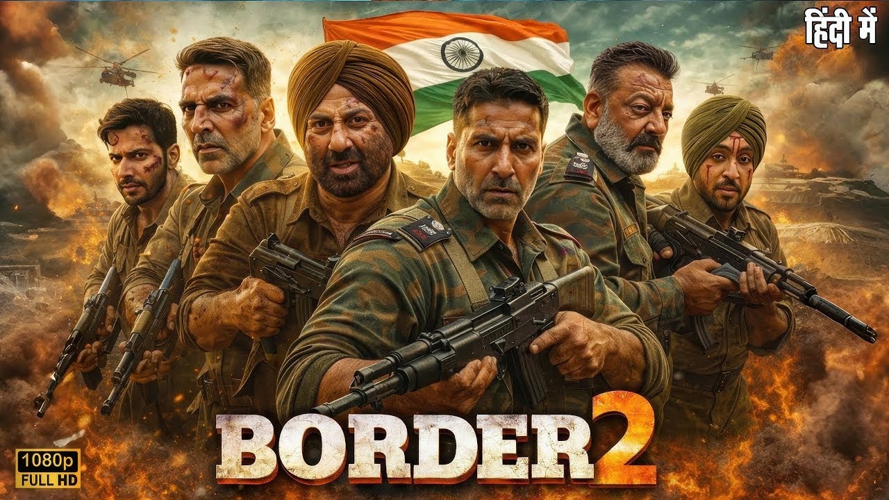 Border 2 (2025) Sunny Deol Action Patriotic Full Movie | Varun Davan, Ahaan Shetty Bollywood Movie