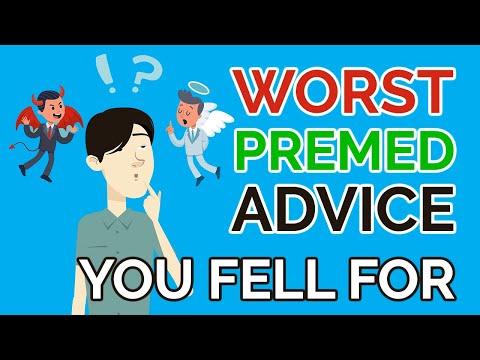 Worst Premed Advice You Fell For | 4 Big Mistakes