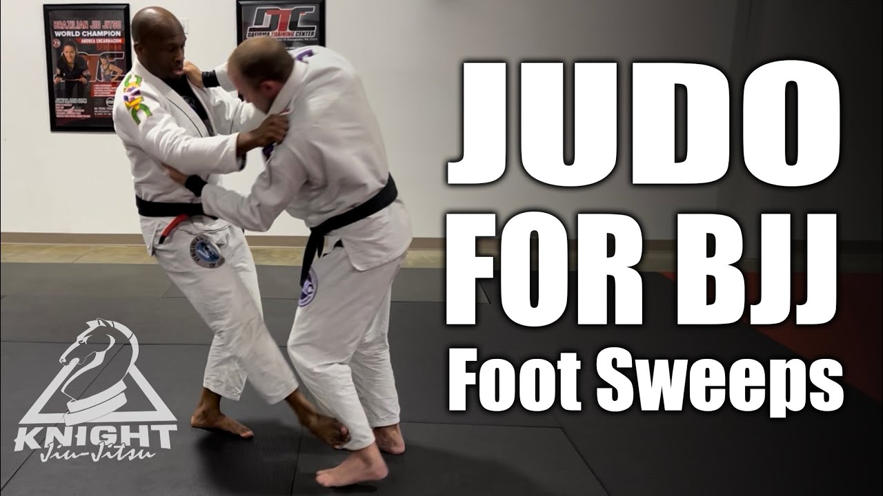 Judo for BJJ Foot Sweeps Sasae & Hiza YouTube
