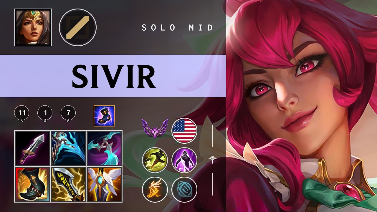Sivir Mid vs Syndra - NA Master Patch 26.05