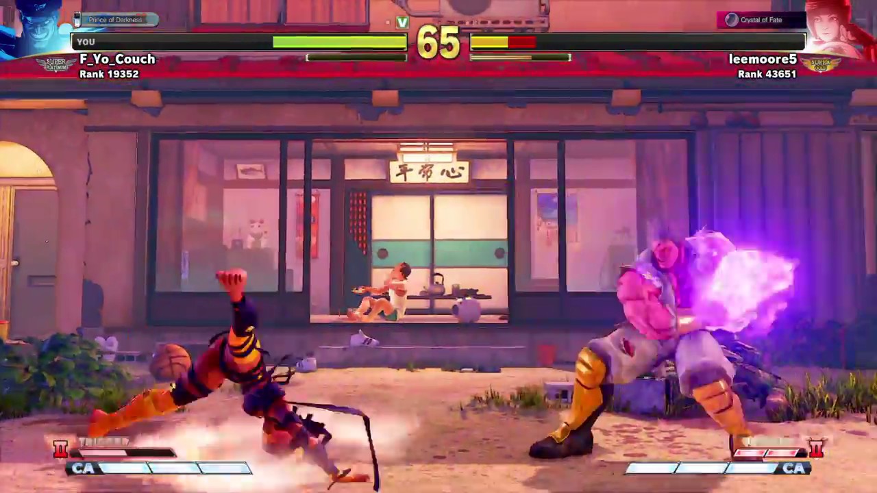 STREET FIGHTER V Cross Up Psycho Crusher