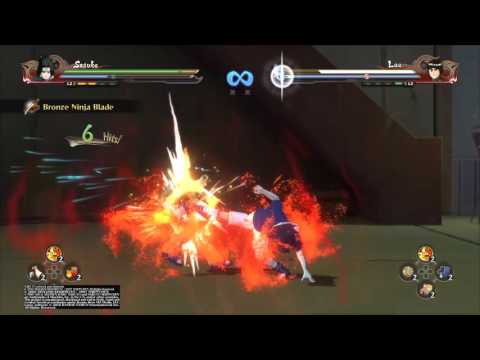 NARUTO SHIPPUDEN™  Ultimate Ninja® STORM 4 kid sasuke vs kid rock lee