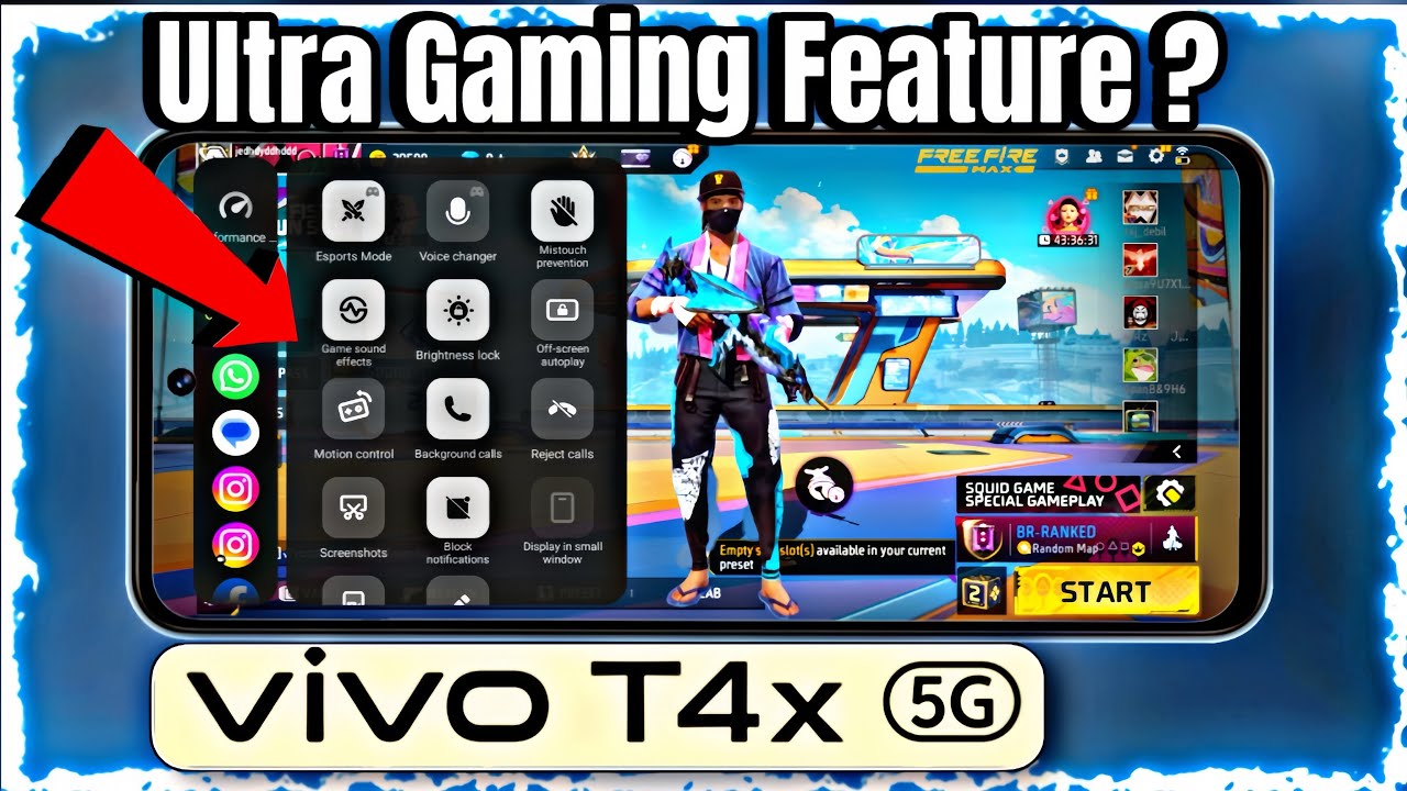 Vivo T4X 5G Best Gaming Settings And Features | Ultra Game Mode Setting In Vivo T4X 5G | Mj Tech