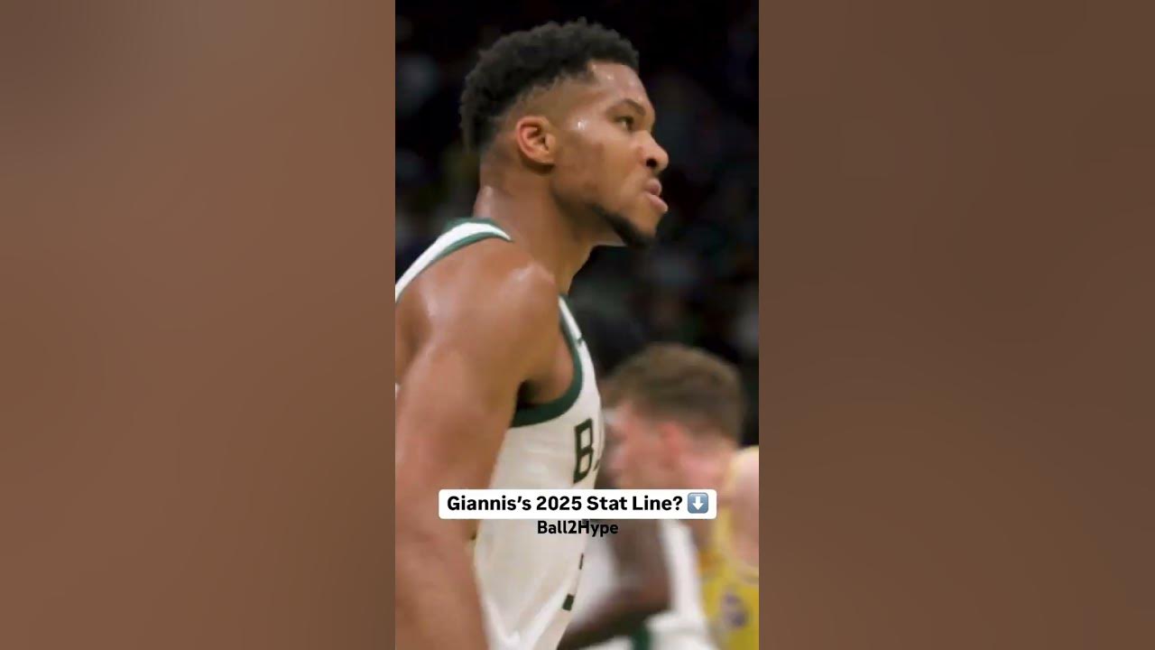 What’s The Stat Line For 2025 Giannis YouTube