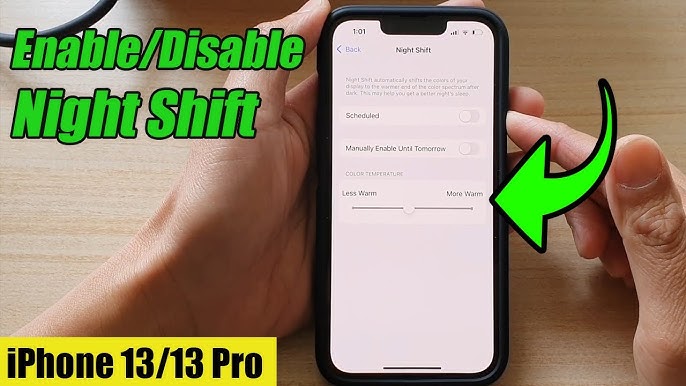 How to Enable / Disable Night Shift from Control Center on iPhone & iPad