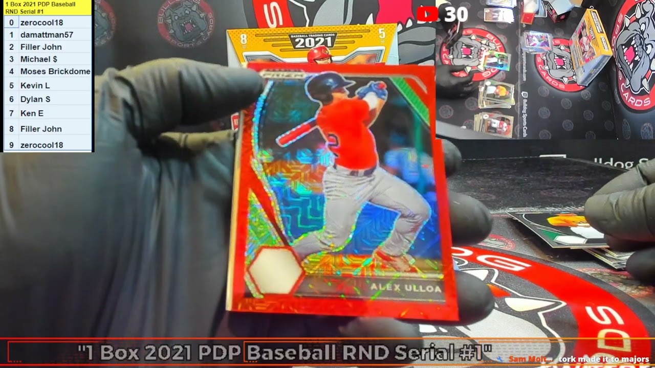 1 Box 2021 Prizm Draft Picks RND Serial #1