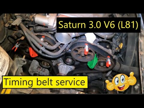 Saturn timing belt replacement "how to" VUE 3.0 V6