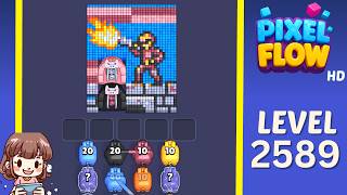Details Pixel Flow Level 2589 Solution Walkthrough Update