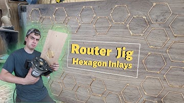 Easy Hexagon Inlay Using Only A Router