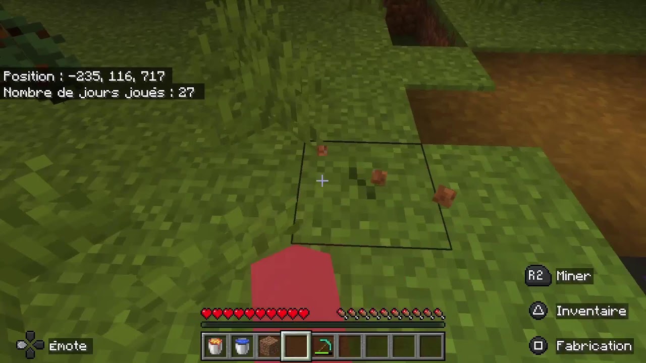 Minecraft #1 petit déménagement sans micro