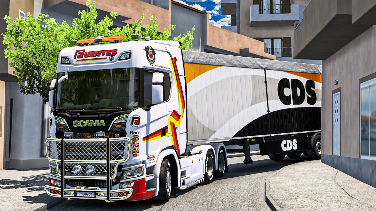 Beautiful Spanish Roads 🌄 | Scania S 730hz | ETS2 Iberia DLC