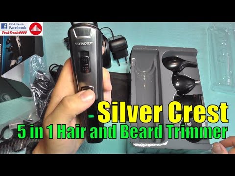silvercrest hair and beard trimmer professional