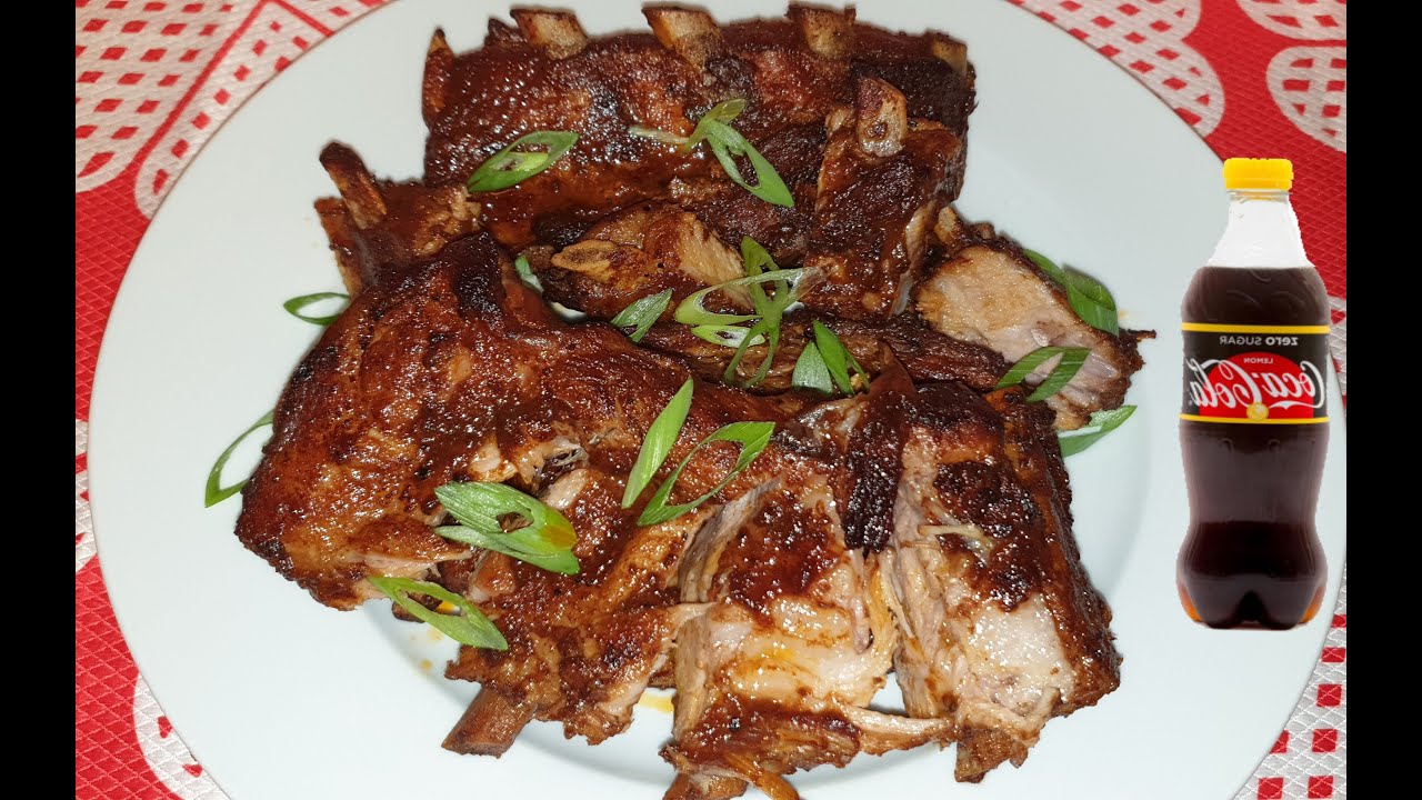 Pressure Cooked Coca Cola Pork Ribs Panlasang Lowcarb with Kersteen