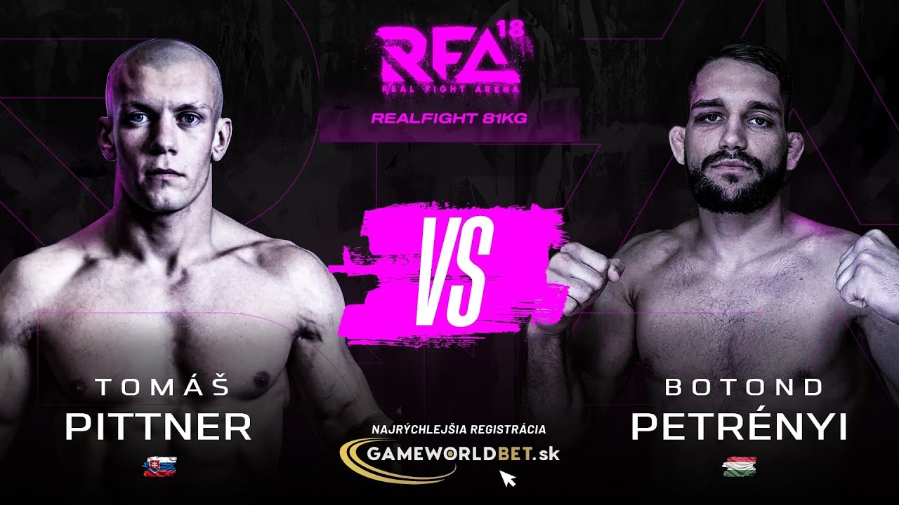 Tomáš PITTNER vs Boltond PETRENYI (K1) | RFA18 Žilina