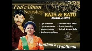 Raja & Ratu Langgam Jawa Manthous Waldjinah Full album Non stop